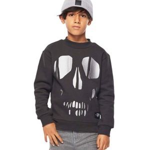 Molo high fashion skull/pirate sweatshirt LIKE NEW